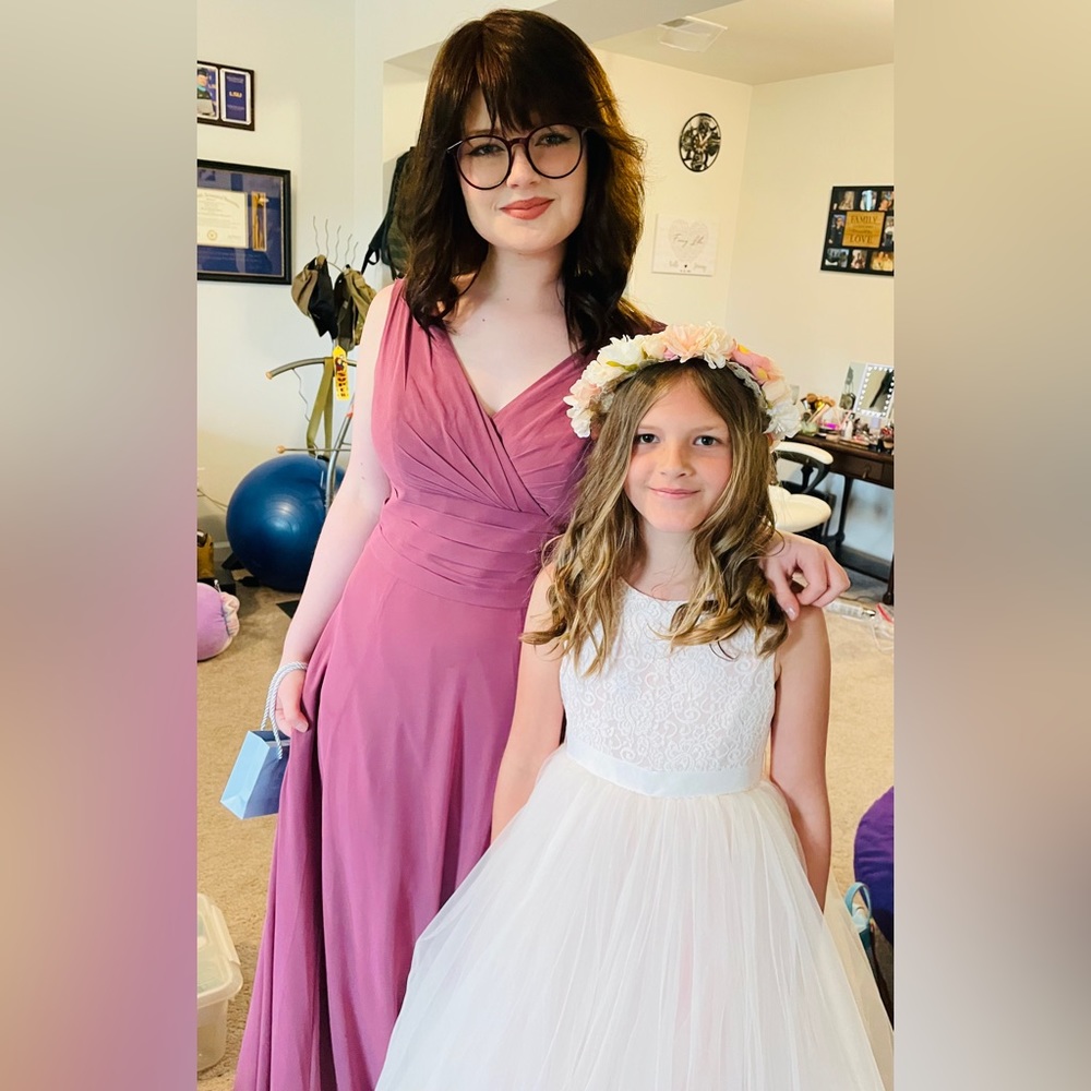 David’s Bridal gown/ Bridesmaid gown